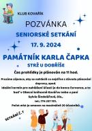 Výlet - Památník K. Čapka