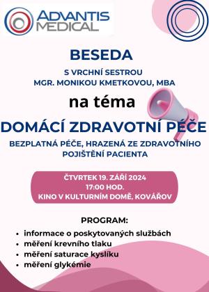 Beseda - domácí zdravotní péče