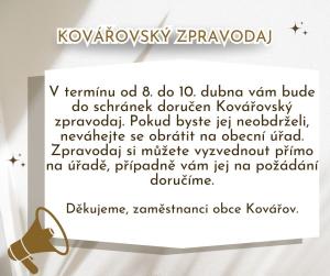 kovářovský zpravodaj